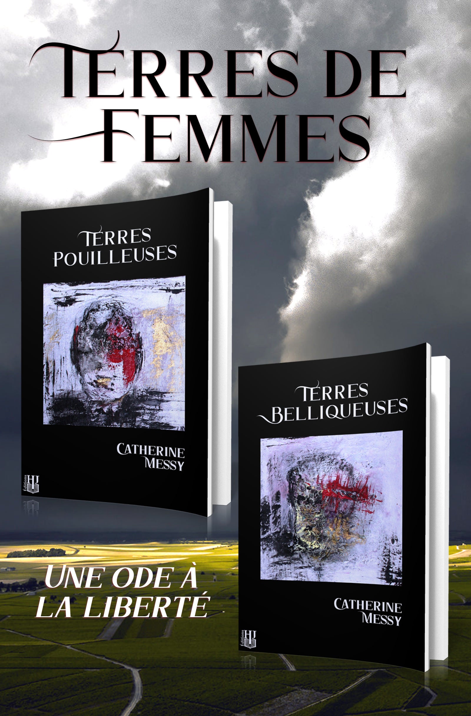 Terres de femmes : Terres pouilleuses & Terres belliqueuses (bundle 2 livres) (Catherine Messy)