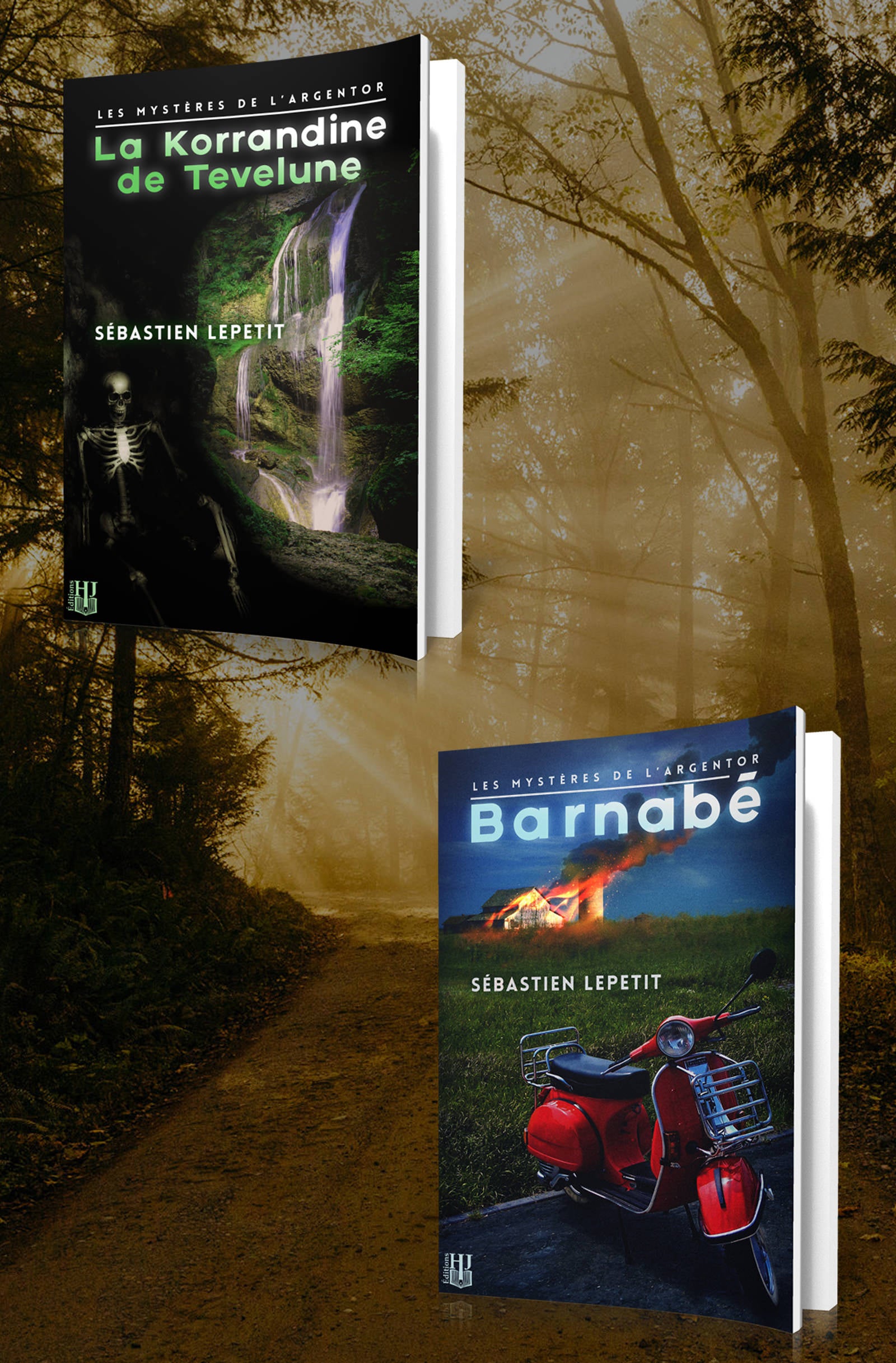 Les mystères de l’Argentor : La Korrandine de Tevelune & Barnabé (bundle 2 livres) (Sébastien Lepetit)